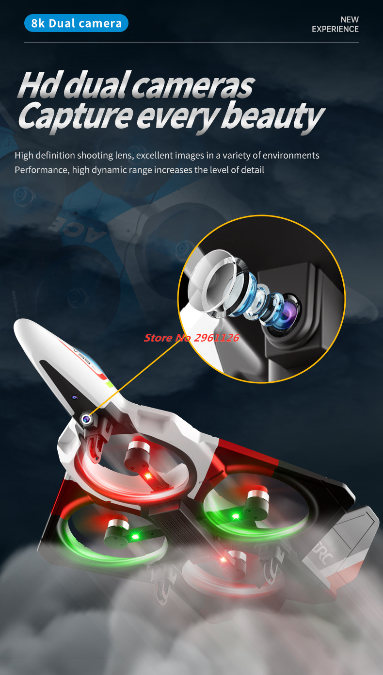 Photography Lighting For Beginners - Mini Dron de Espuma 8K con