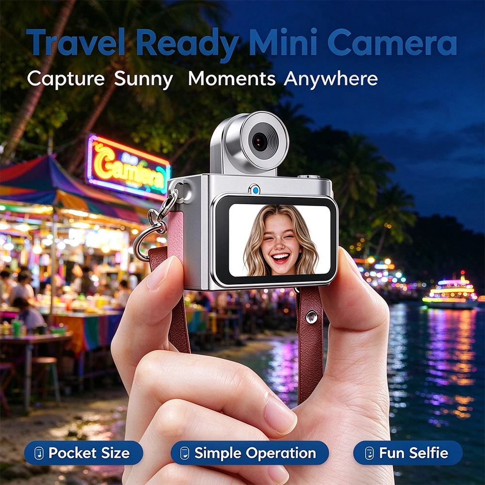 Mini Cámara Digital con 180 °  - Photography Lighting For Beginners reseña y precio