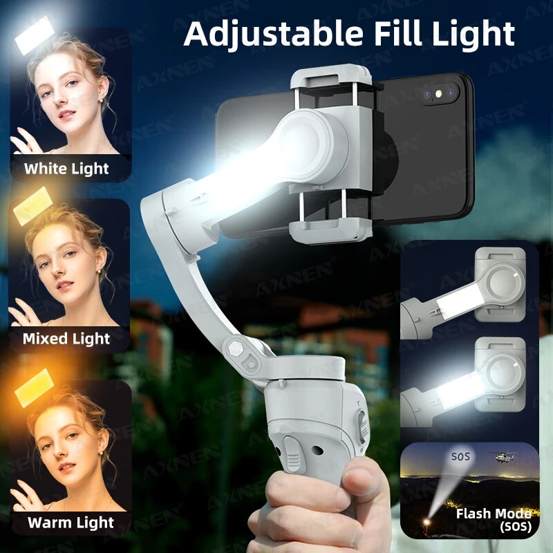 Estabilizador de mano con card - Photography Lighting Handheld reseña y precio
