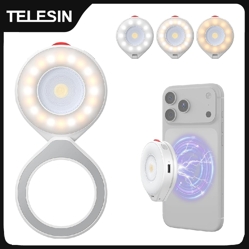 Luz de flash magnética TELESIN - Photography Lighting Brands reseña y precio