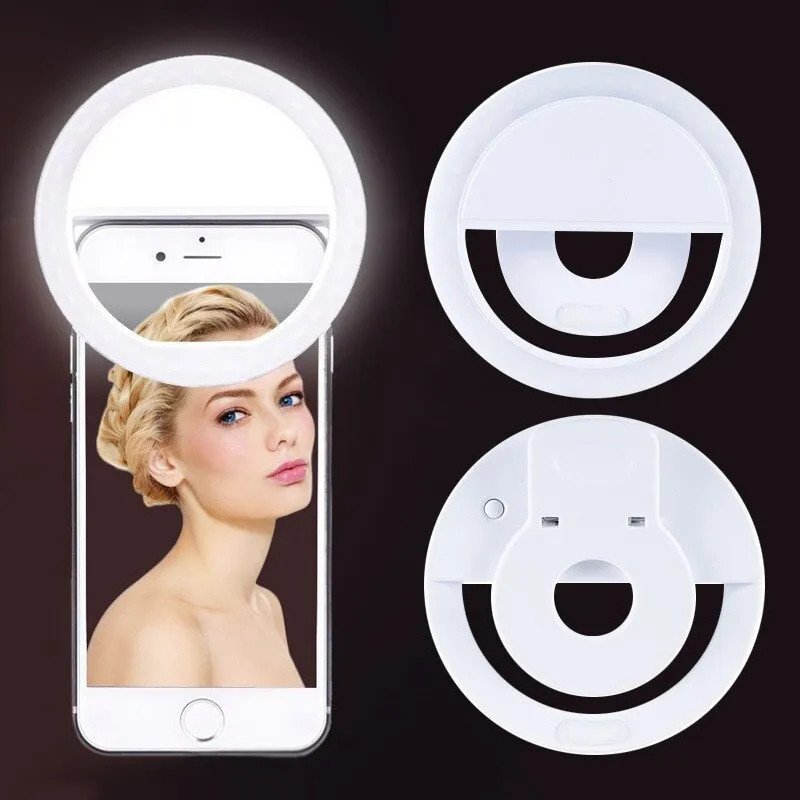 Anillo de luz LED recargable p - Photography Lighting Game reseña y precio
