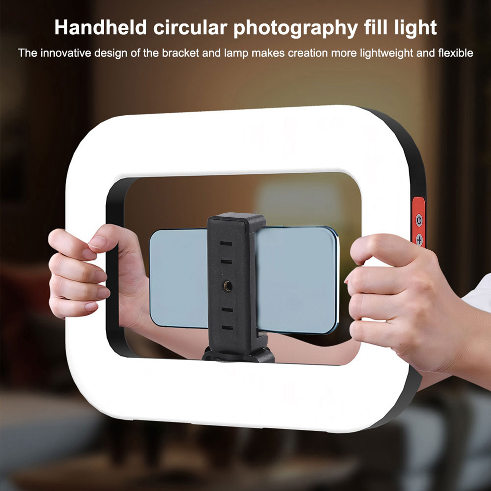 Luz de Selfie Portátil, Luz de - Photography Lighting Handheld reseña y precio