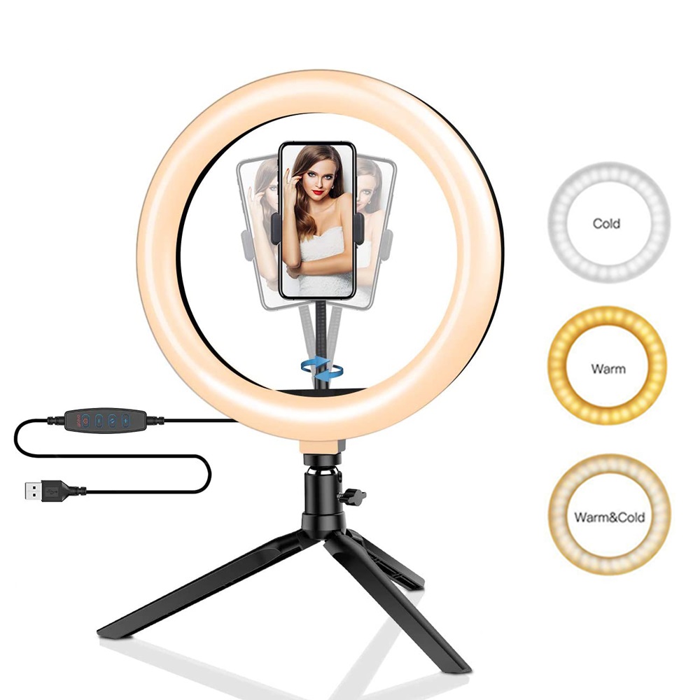 Anillo Led de 26cm y 10 pulgad - Photography Lighting Game reseña y precio