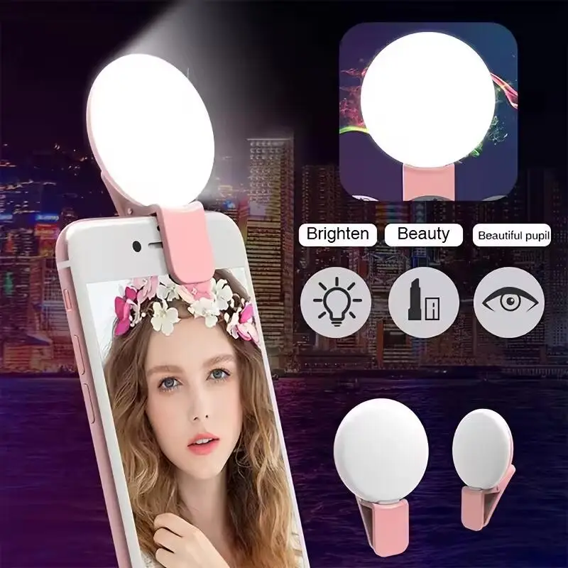 Mini Lámpara LED de Anillo par - Photography Mobile Lighting reseña y precio