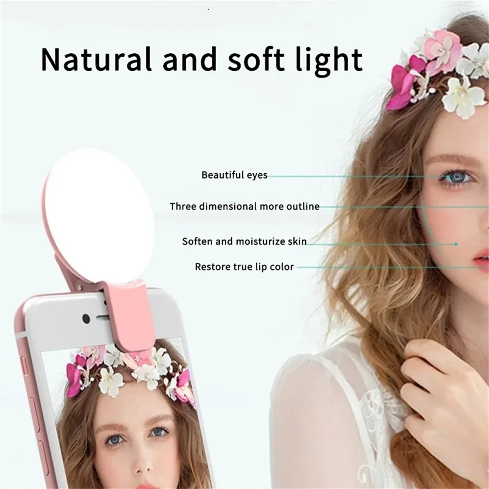 Mini Lámpara LED de Anillo par - Photography Mobile Lighting reseña y precio