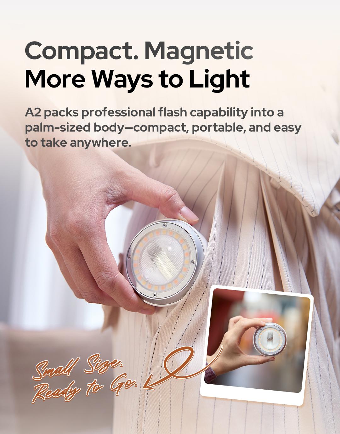 Flash magnético Godox A2 para  - Photography Lighting Brands reseña y precio