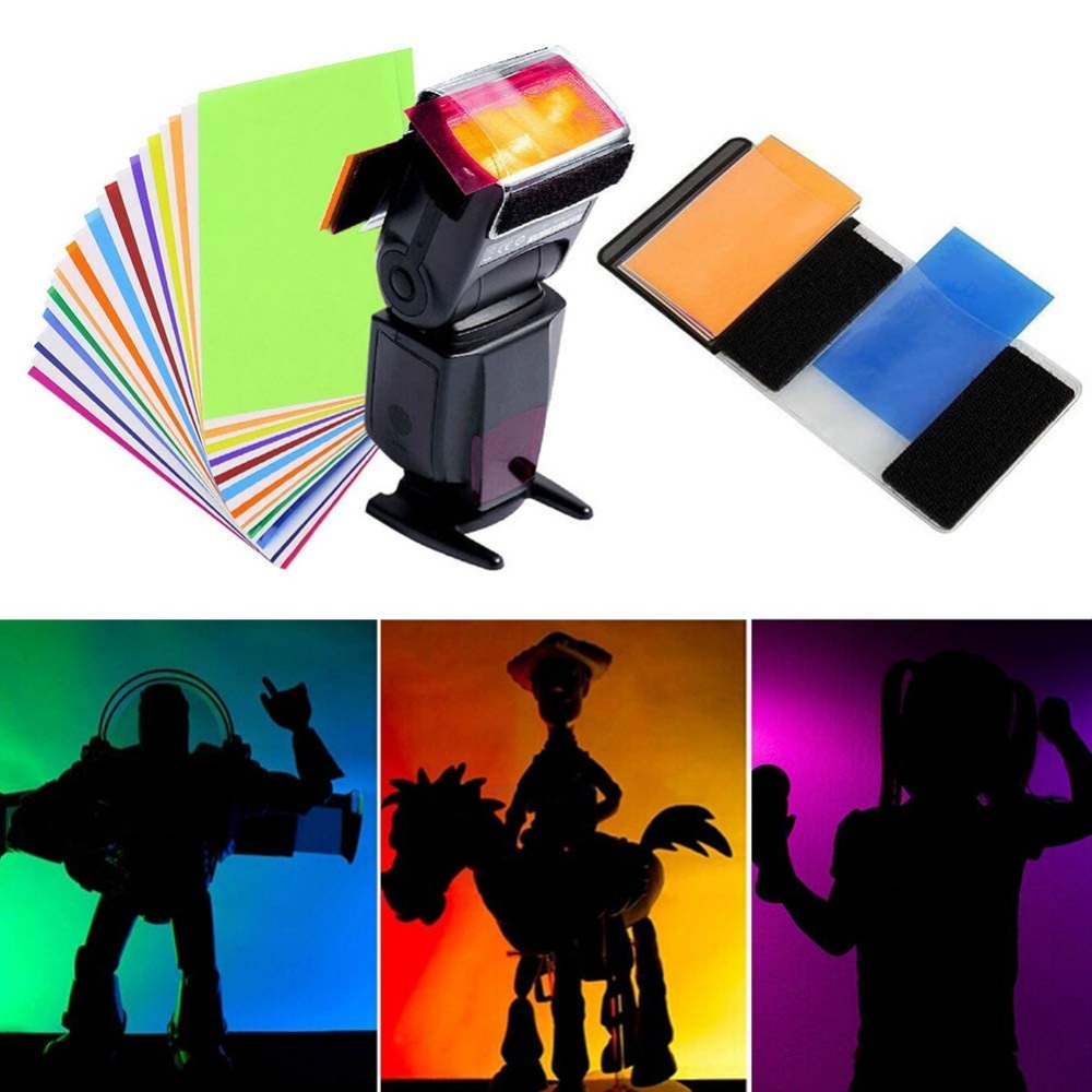 Kit de 12 Filtros de Gel para  - Photography Lighting Meter reseña y precio