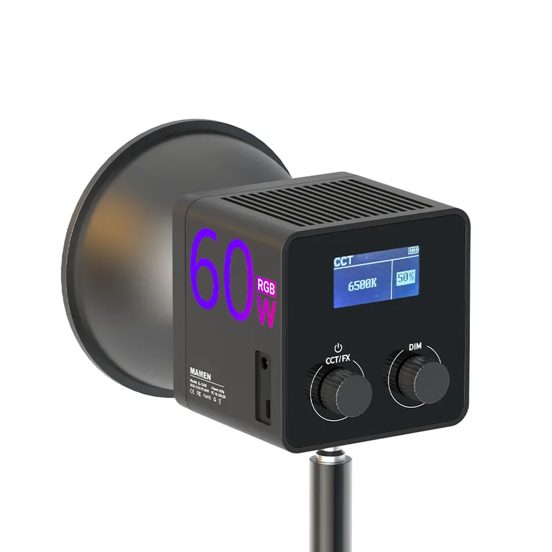 Luz de Video LED COB Portátil  - Photography Lighting Handheld reseña y precio