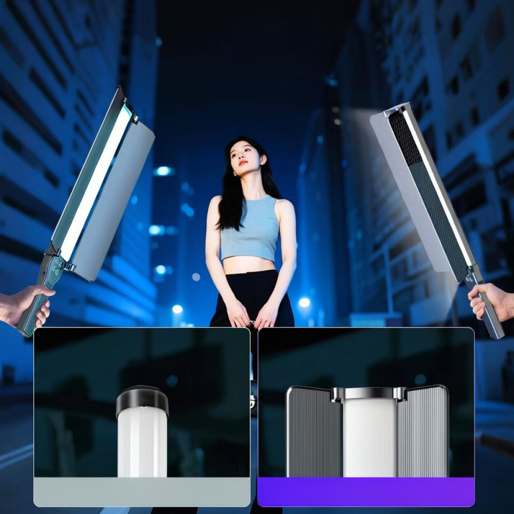 Barra de luz LED RGB para vide - Photography Lighting Kit Portable reseña y precio